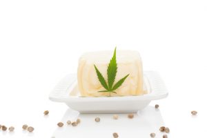 Cannabis butter. Hemp butter. 